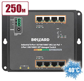 Коммутатор STWP-0802HP Beward