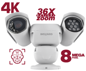 B89R-5020Z36F PTZ IP камера Beward